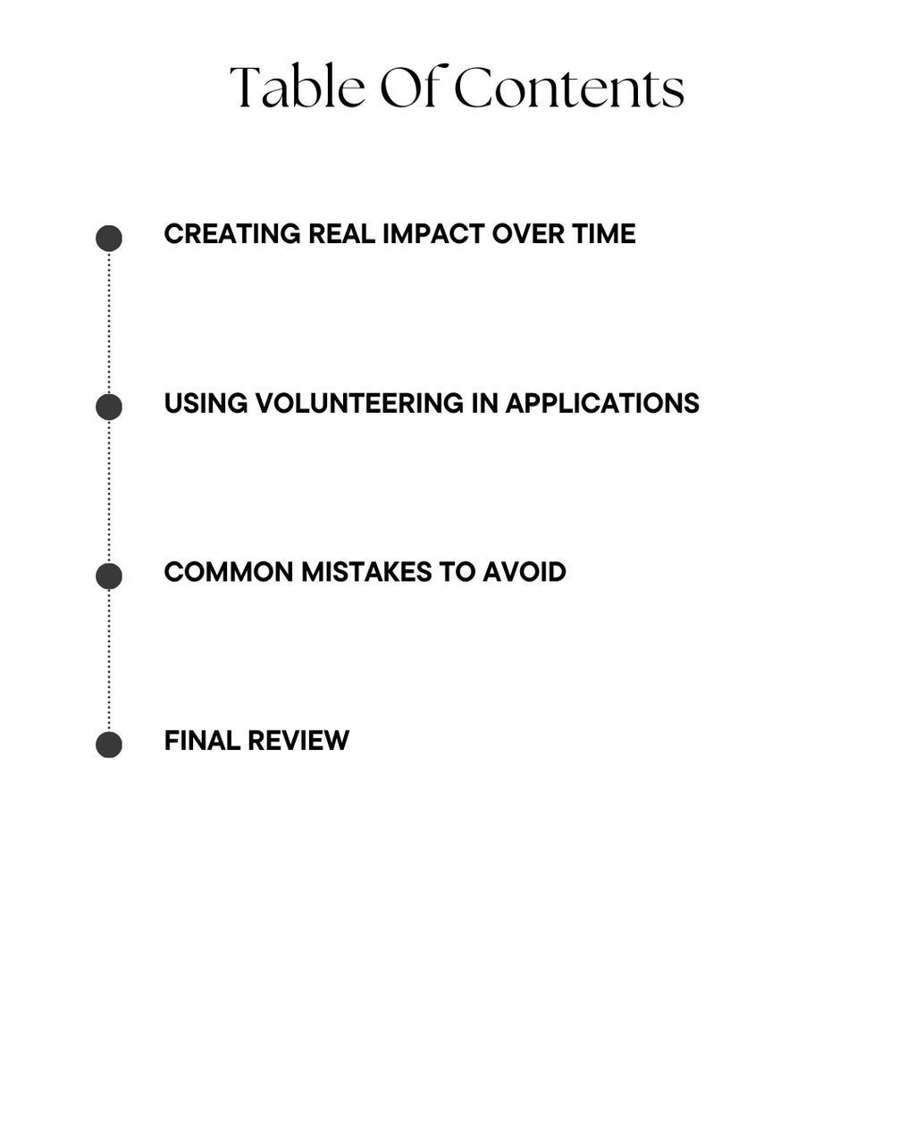 Volunteering Masterguide